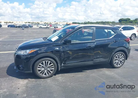2022 Nissan Kicks Sv Xtronic Cvt z USA, uszkodzony, nr VIN 3N1CP5CV4NL517781